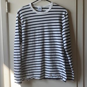 Zara Striped Knit LS Shirt